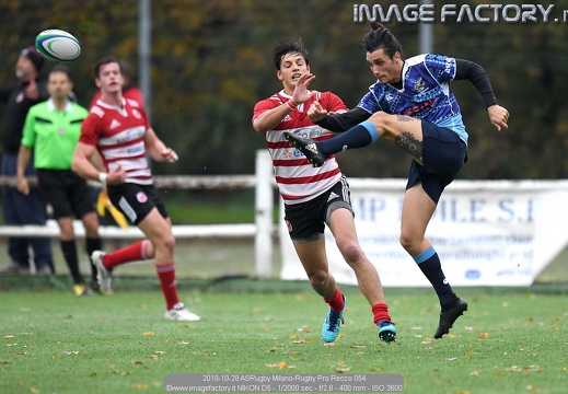 2018-10-28 ASRugby Milano-Rugby Pro Recco (15-13)